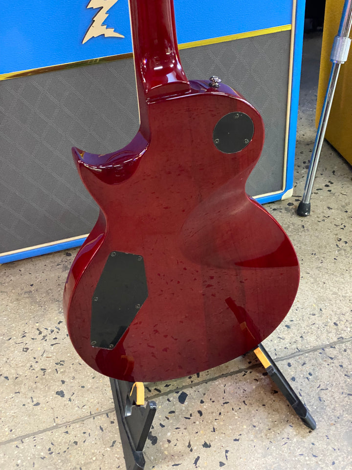 LTD Guitars EC-200QM Quilt Maple w/case | Black Cherry ***pre loved***