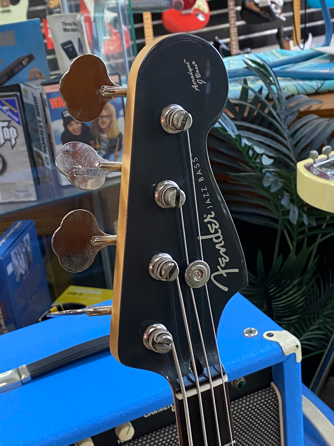 Fender MIJ 2015 AJB-58 Aerodyne Jazz Bass | Dolphin Grey ***pre loved***