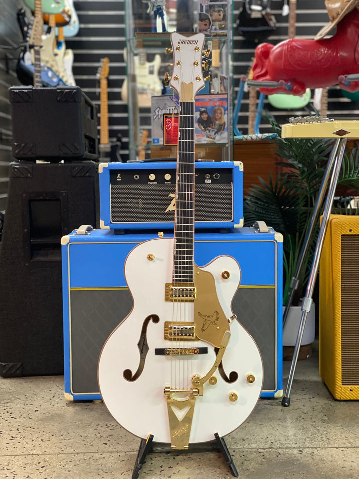 Gretsch Synchromatic Falcon Hollow Body w/Bigsby | Snowcrest White