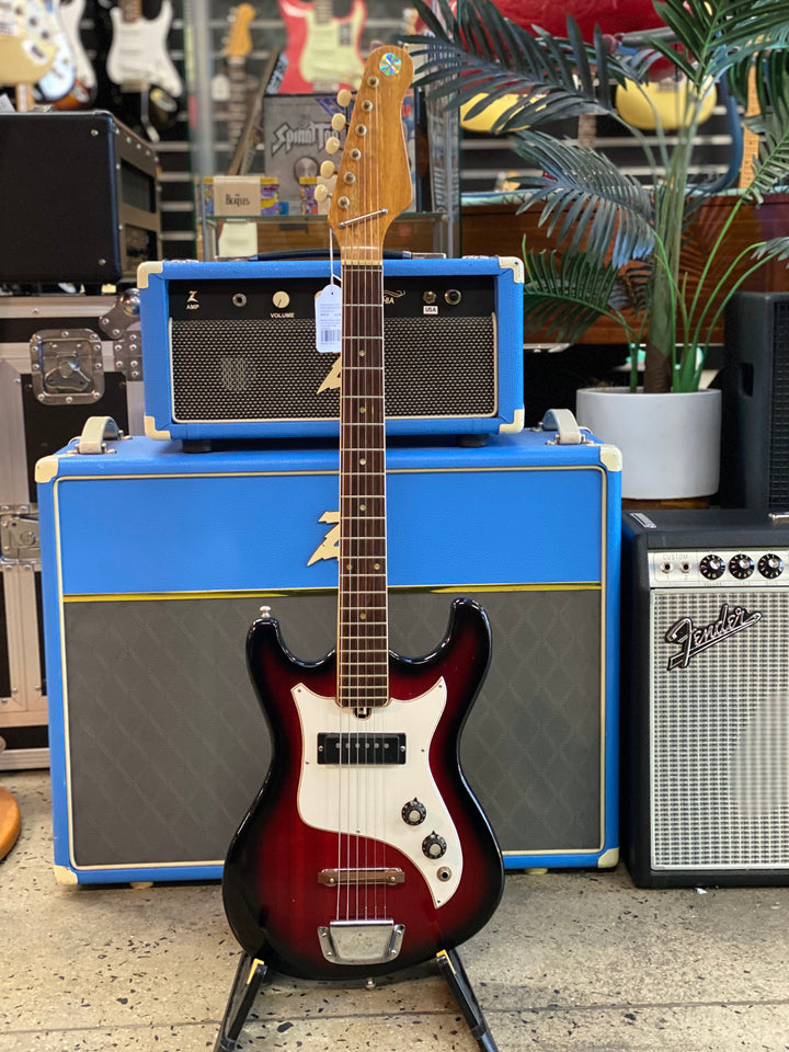 Silvertone/Teisco by Sears 1971 Model 1406 w/case ***pre loved***