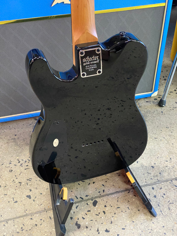 Schecter PT Standard | Black Fade Burst Burl