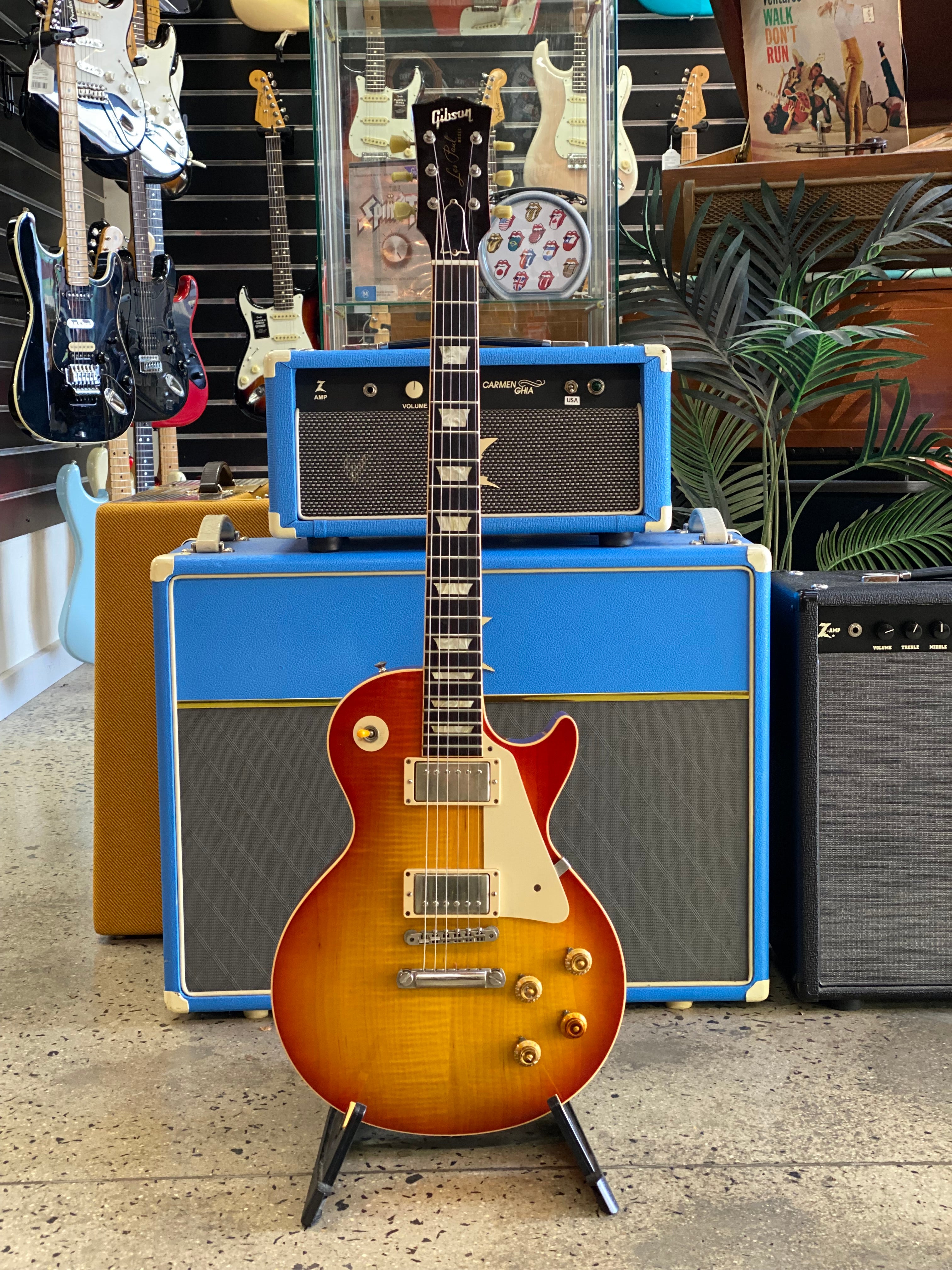 Gibson Les Paul '59 R9 Custom Shop 2010 | Cherry Sunburst ***Pre