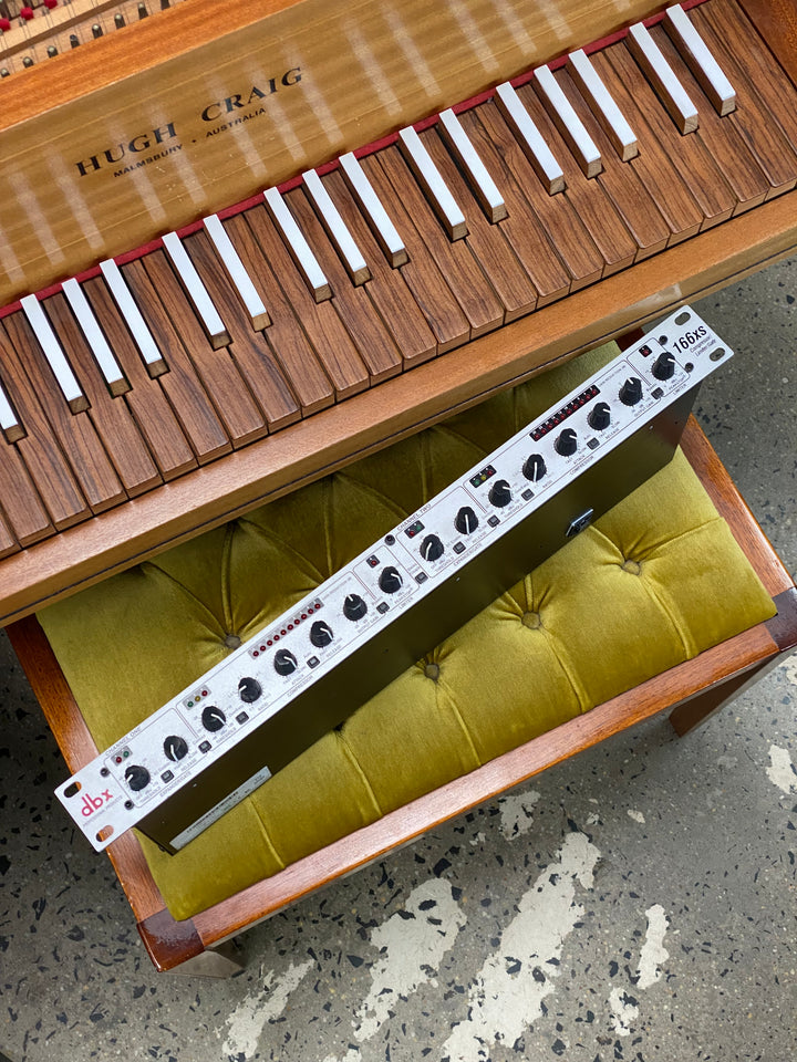 DBX 166 XS Dual Compressor Limiter Gate