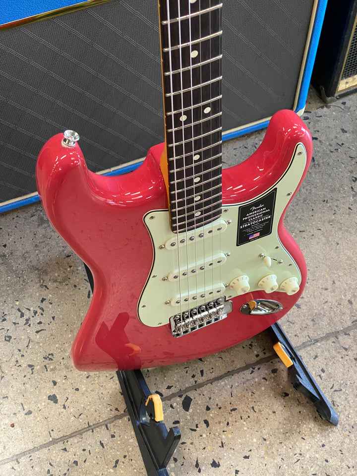 Fender American Pro Classic Strat Rosewood F/Board | Faded Dakota Red