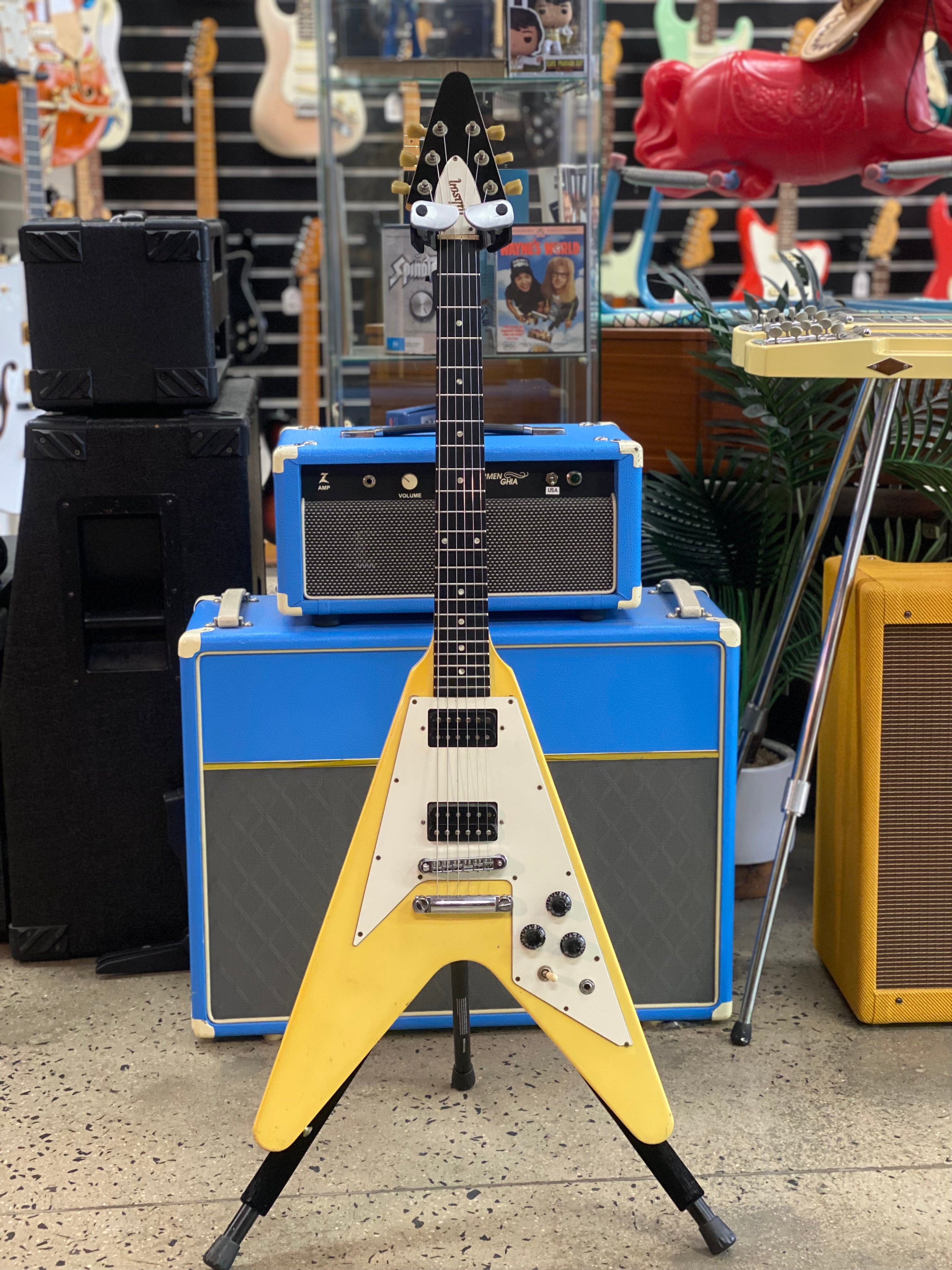 GibsonUSA FlyingV 67Reissue ClassicWhite Used Gibson '67 Flying V