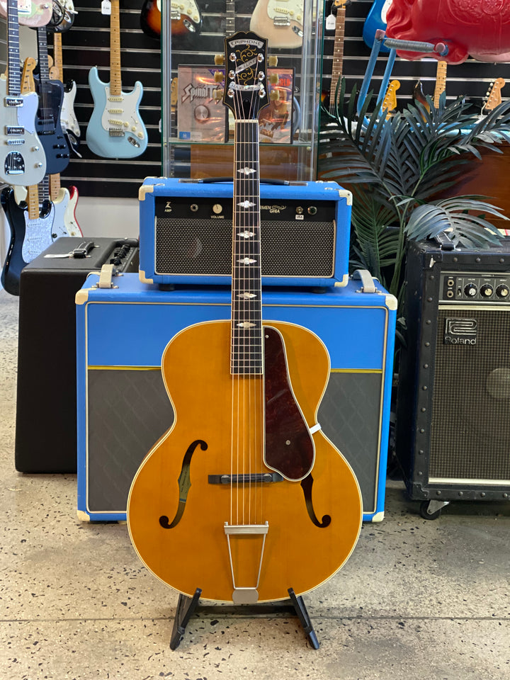Epiphone 2016 Masterbilt De Lux w/case | Natural ***Pre Loved***
