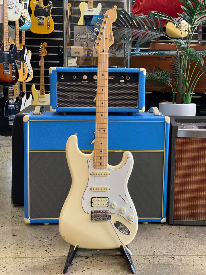 Fender 2013 HSS MIJ Stratocaster w/bag | White ***pre loved***