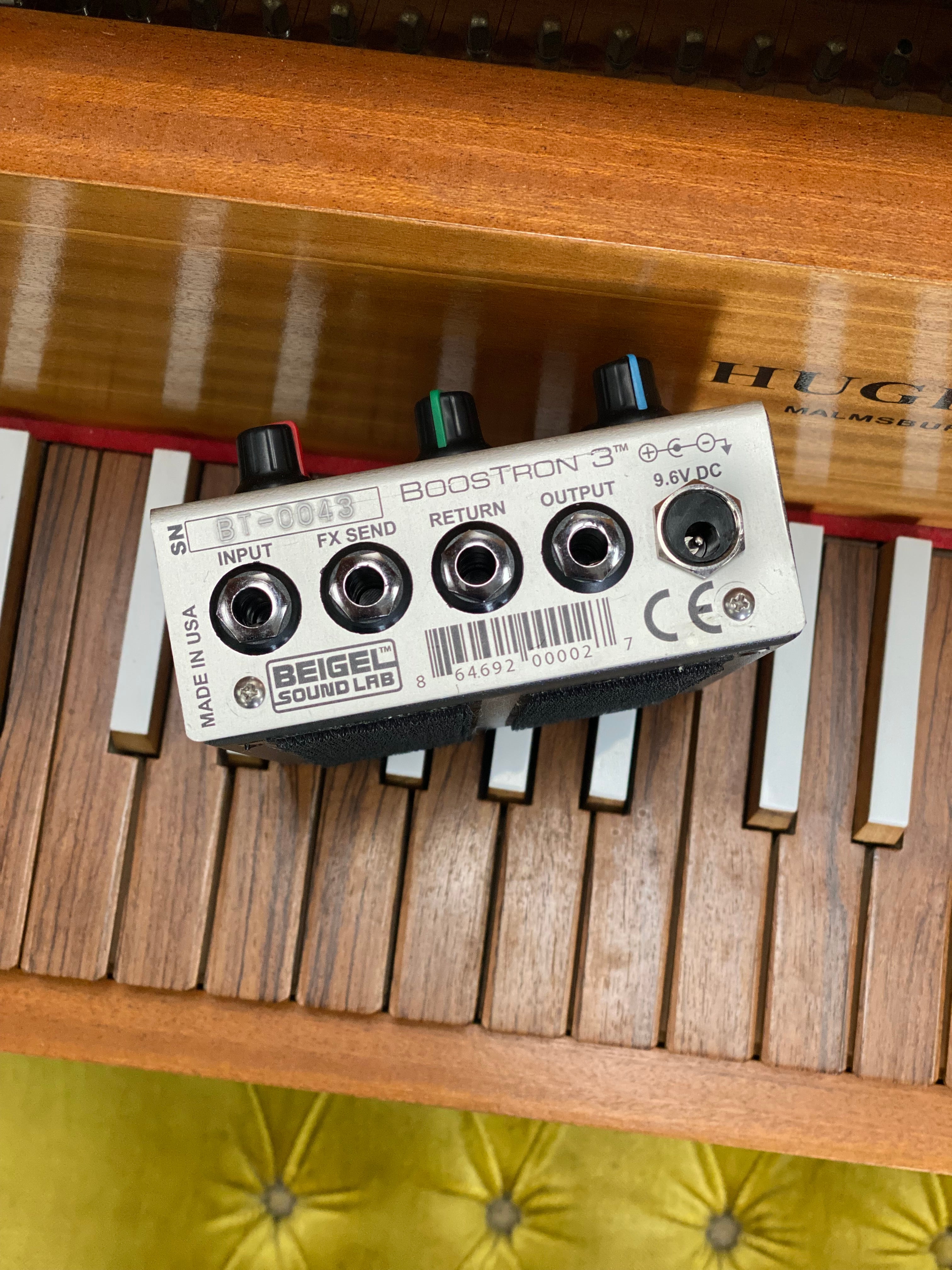 123* MU-FX Boostron3 エフェクター Gear Otaku: Mu-Fx Boostron 3 発売、Mu-Tron III 開発者による