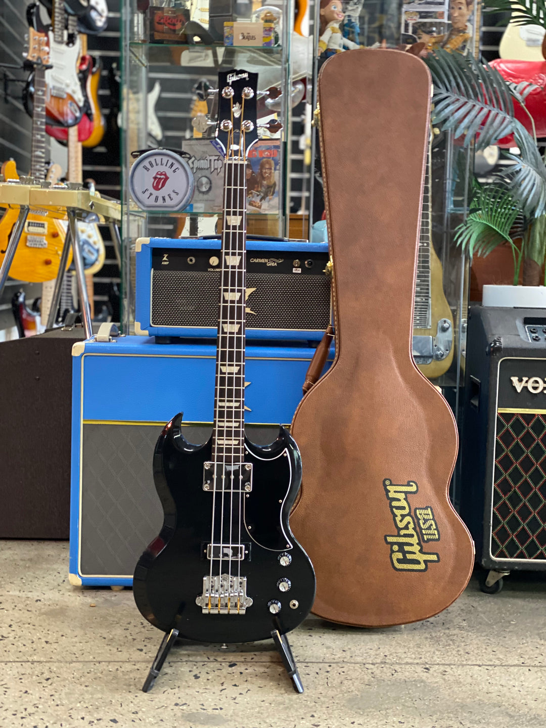 Gibson 2018 SG Bass wcase | Ebony ***pre loved***/