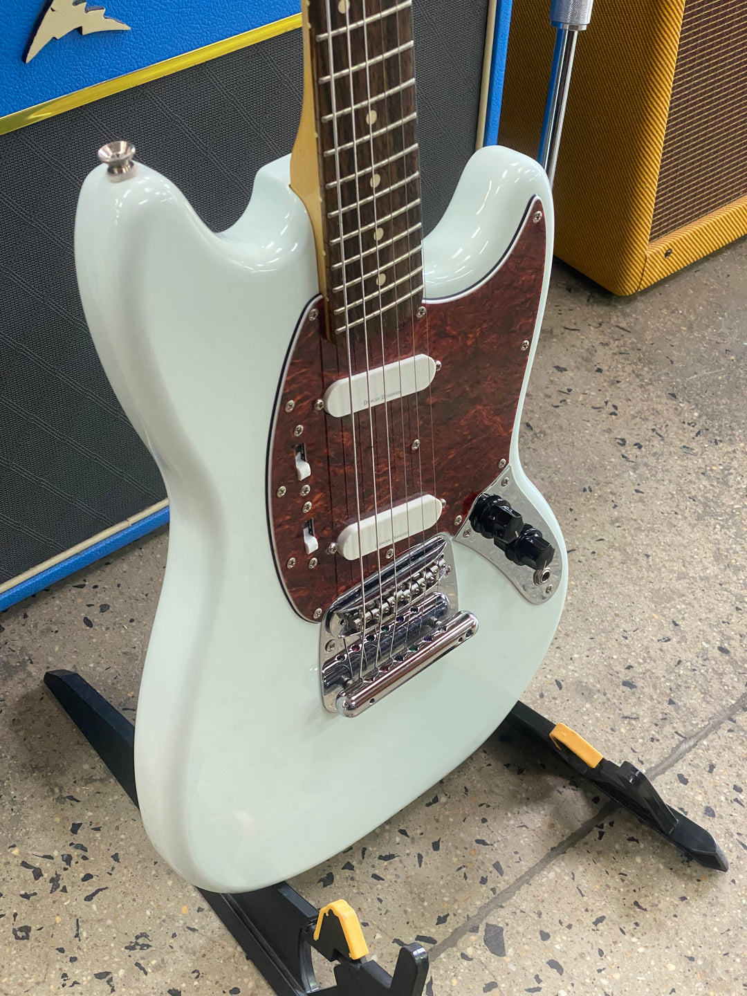 Squier 2018 Vintage Modified Mustang Sonic Blue ***Pre Loved***