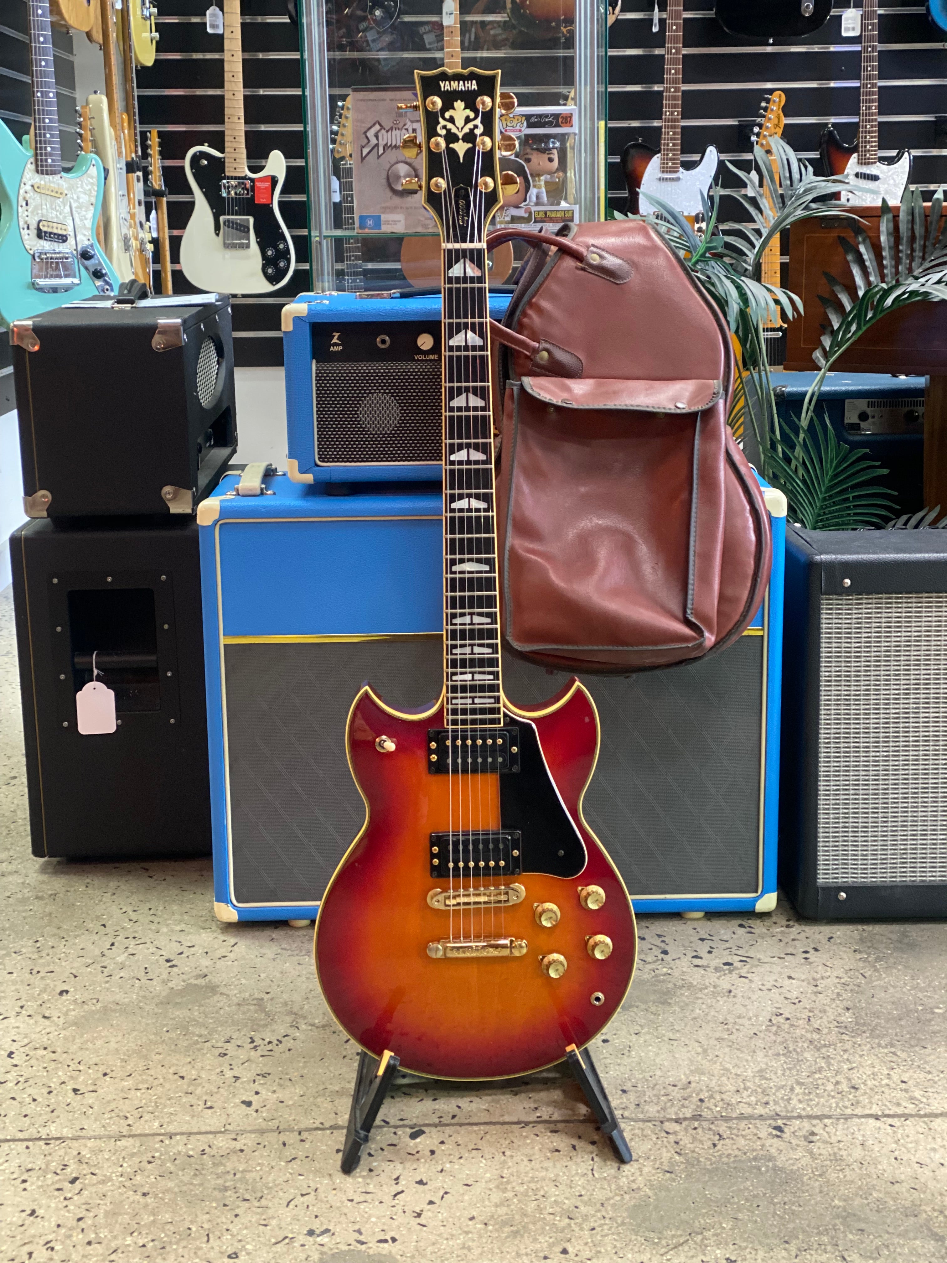 YAMAHA Electric Guitar SG1000 Red Sunburst 1982 by Sound