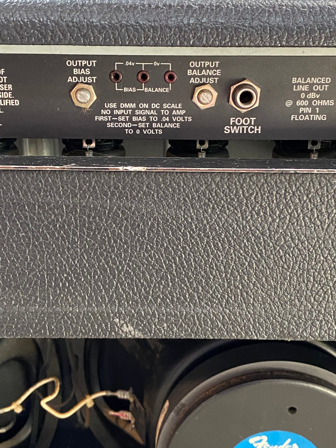 Fender 'The Twin' 2x12 Combo Amp Black Knob Early 90's ***pre loved***