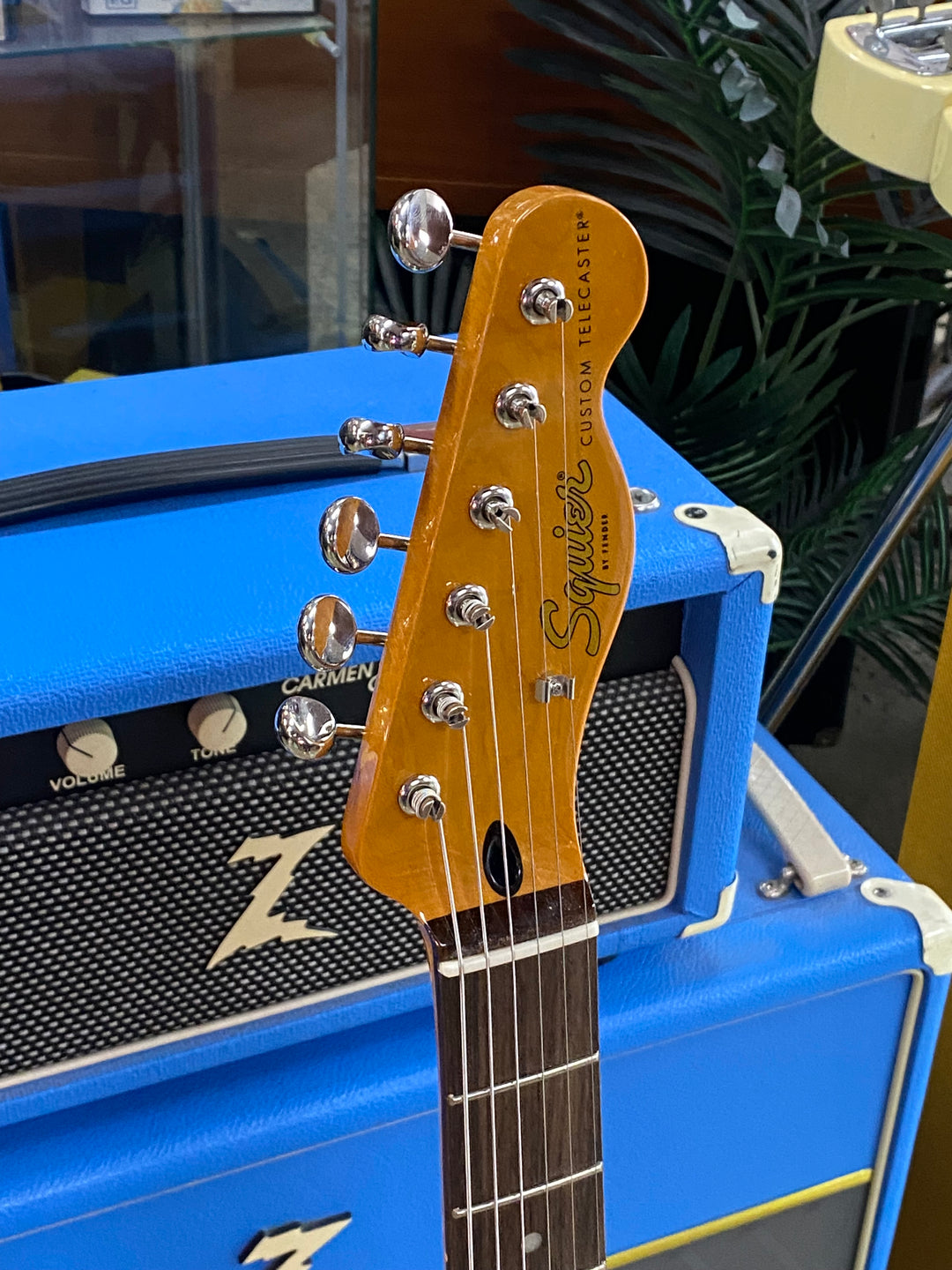 Squier FSR Classic Vibe Tele w/bigsby | Charcoal Frost Metallic
