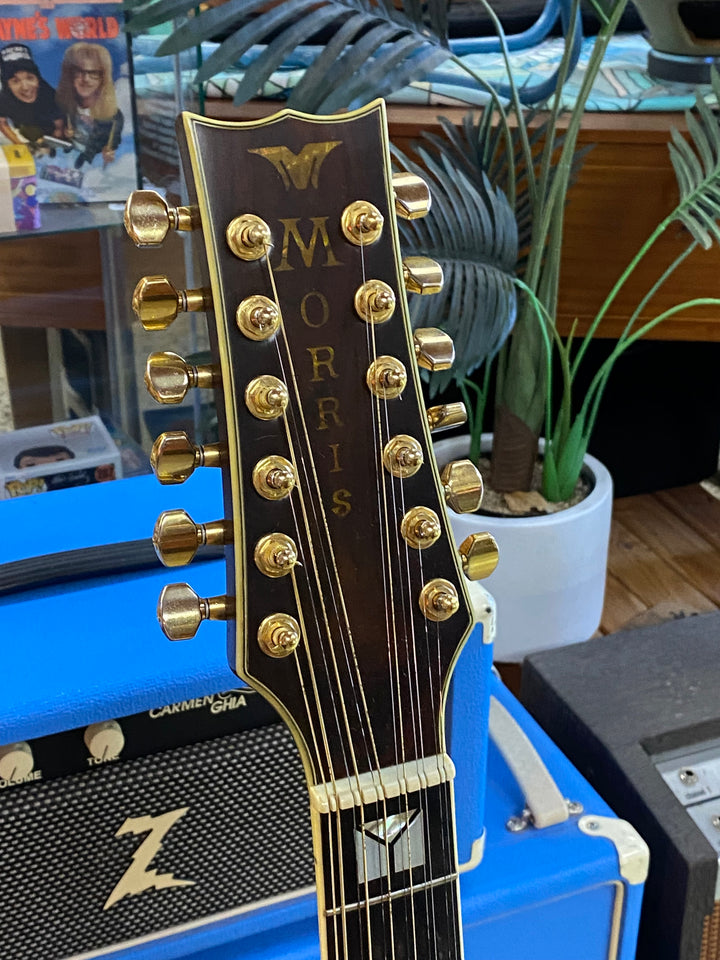 Morris MIJ MGB100-12 12 String Acoustic wcase | Sunburst ***pre loved***