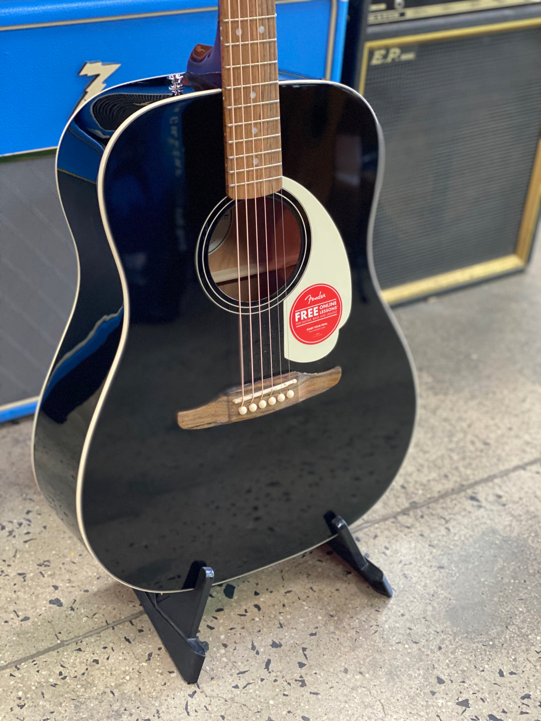 Fender Cal Std Redondo Acoustic Guitar | Black
