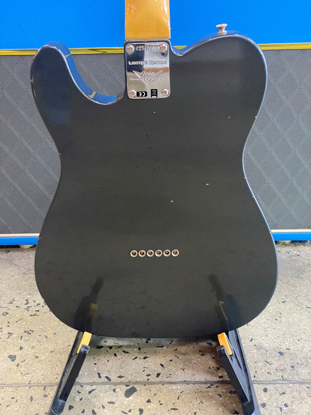 Fender 2020 Custom Shop 68 Tele Thinline Charcoal Frost Metallic ***Pre Loved***