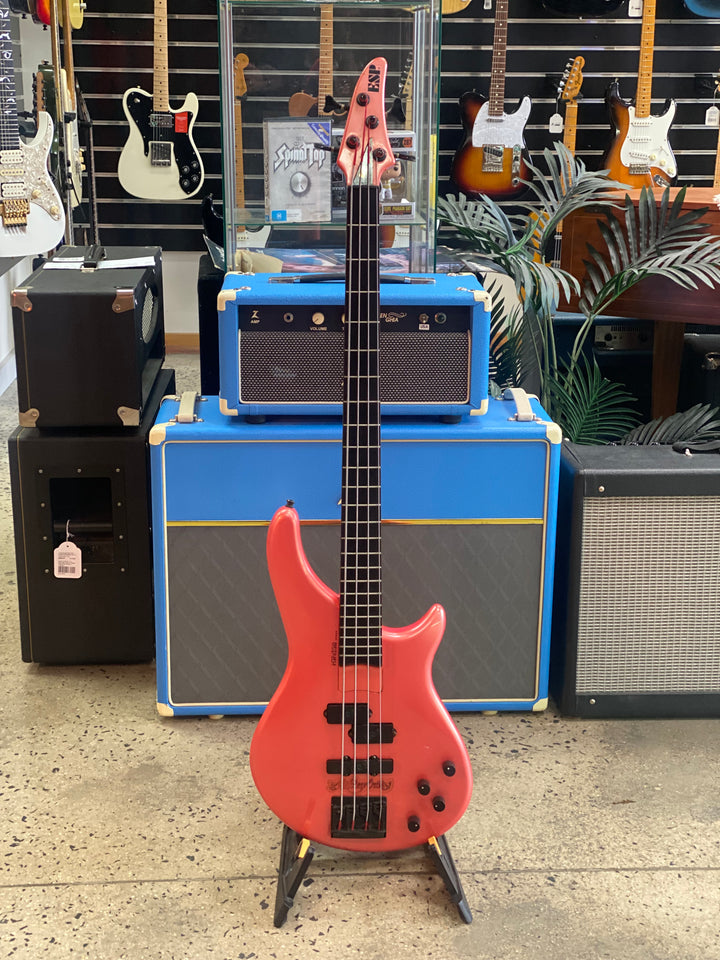 ESP Horizon Bass Pink W/bag ***Pre Loved***