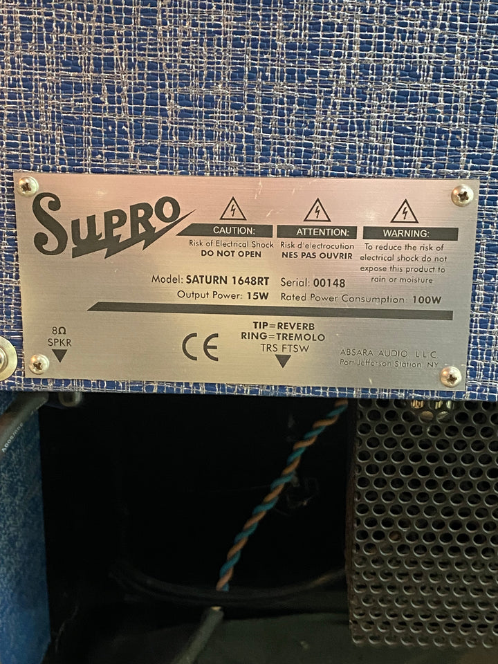Supro Made in USA Saturn Reverb 15w 1x12 Combo ***pre loved***