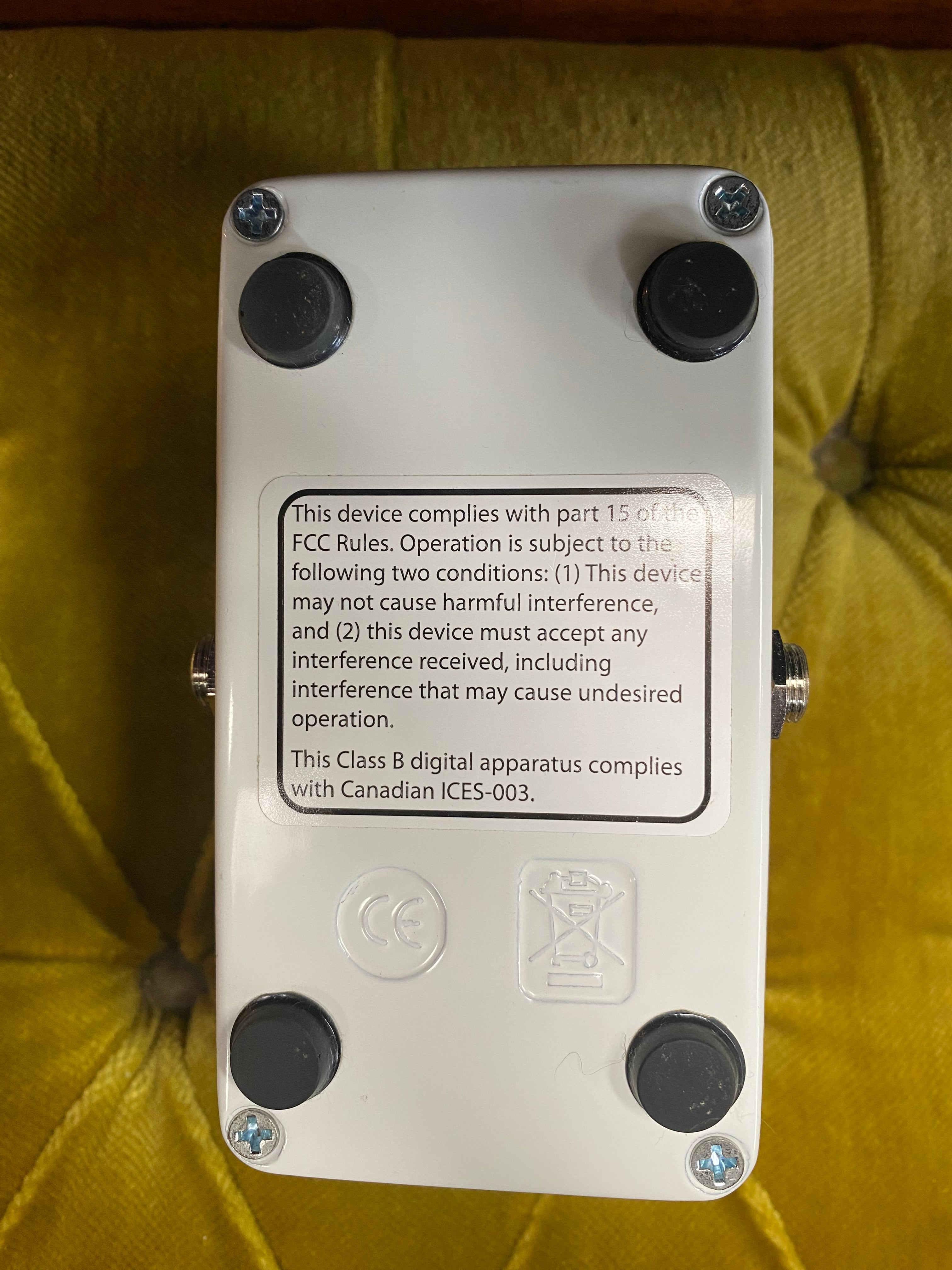 Electro Harmonix EHX Octavix Octave Fuzz Guitar Effects Pedal W