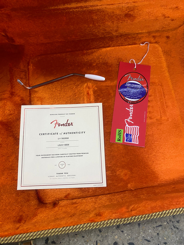 Fender USA Eric Clapton Stratocaster Maple Fingerboard Torino Red W/case ***Pre Loved***