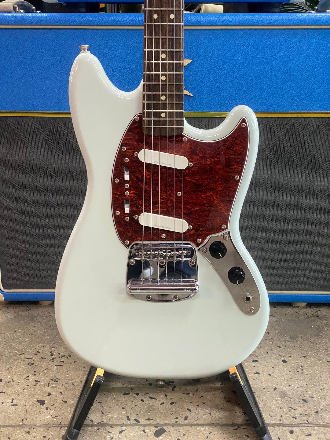 Squier 2018 Vintage Modified Mustang Sonic Blue ***Pre Loved***
