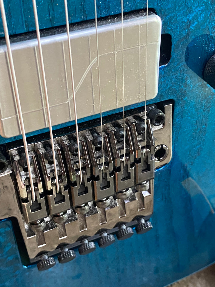 Ibanez Made In Japan RG5120M FCN Prestige Frozen Ocean W/Case ***Pre Loved***