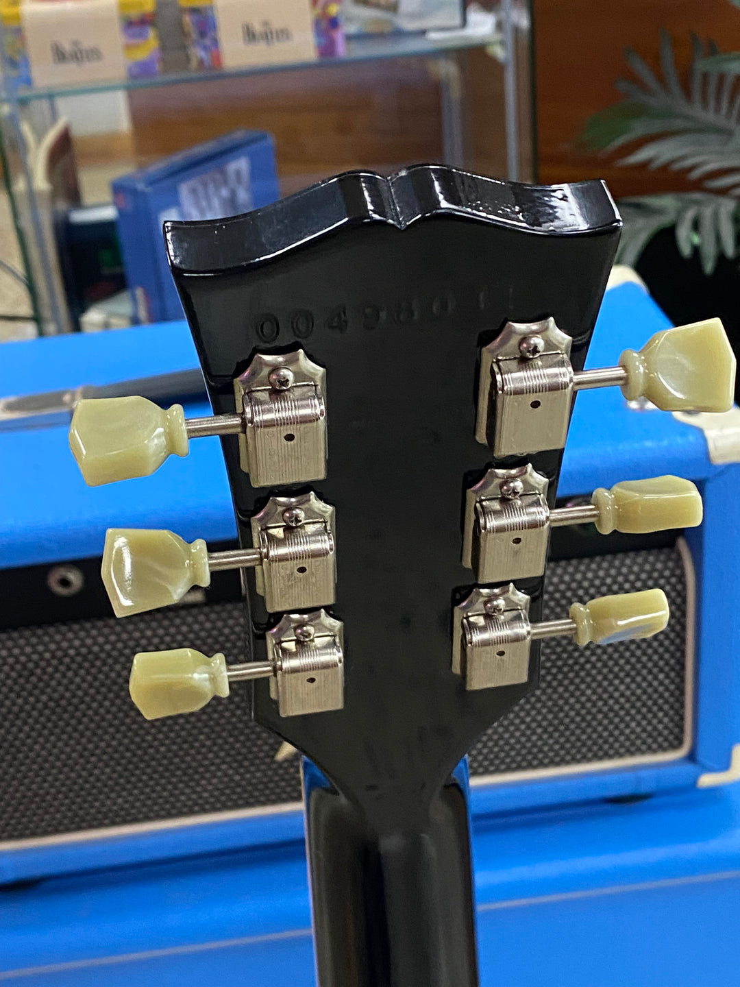 Gibson USA 2008 Les Paul Standard Ebony '60s Neck W/case ***Pre Loved***