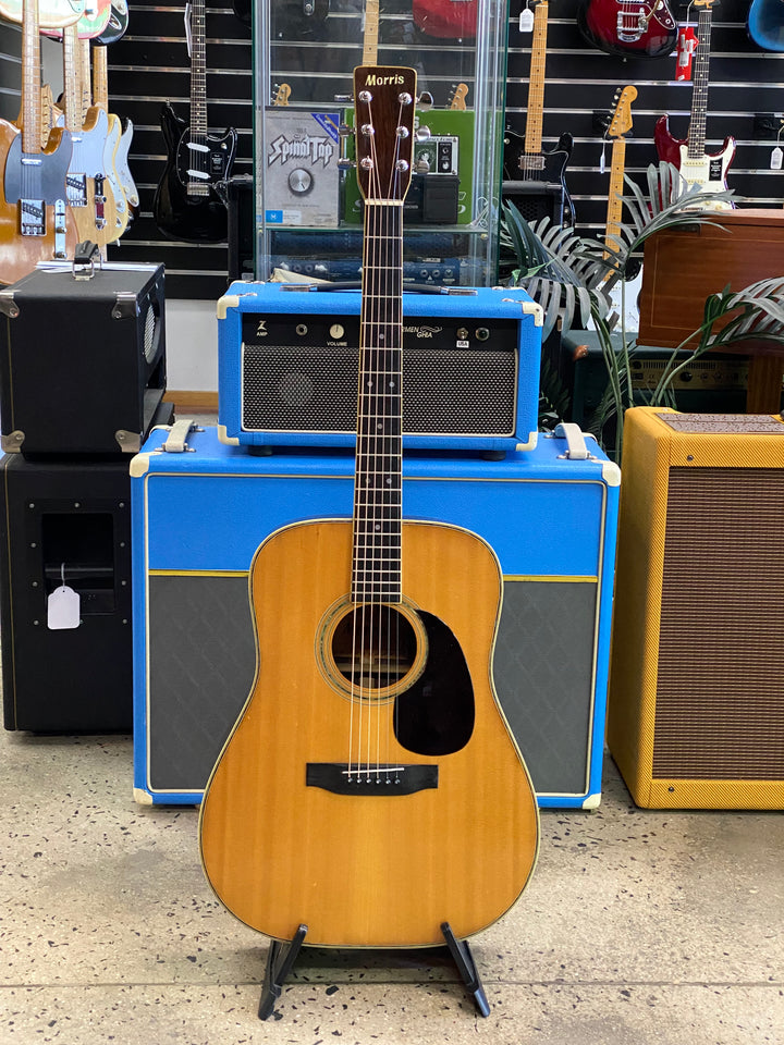 Morris 1975 W-30 Acoustic Natural W/case ***Pre Loved***