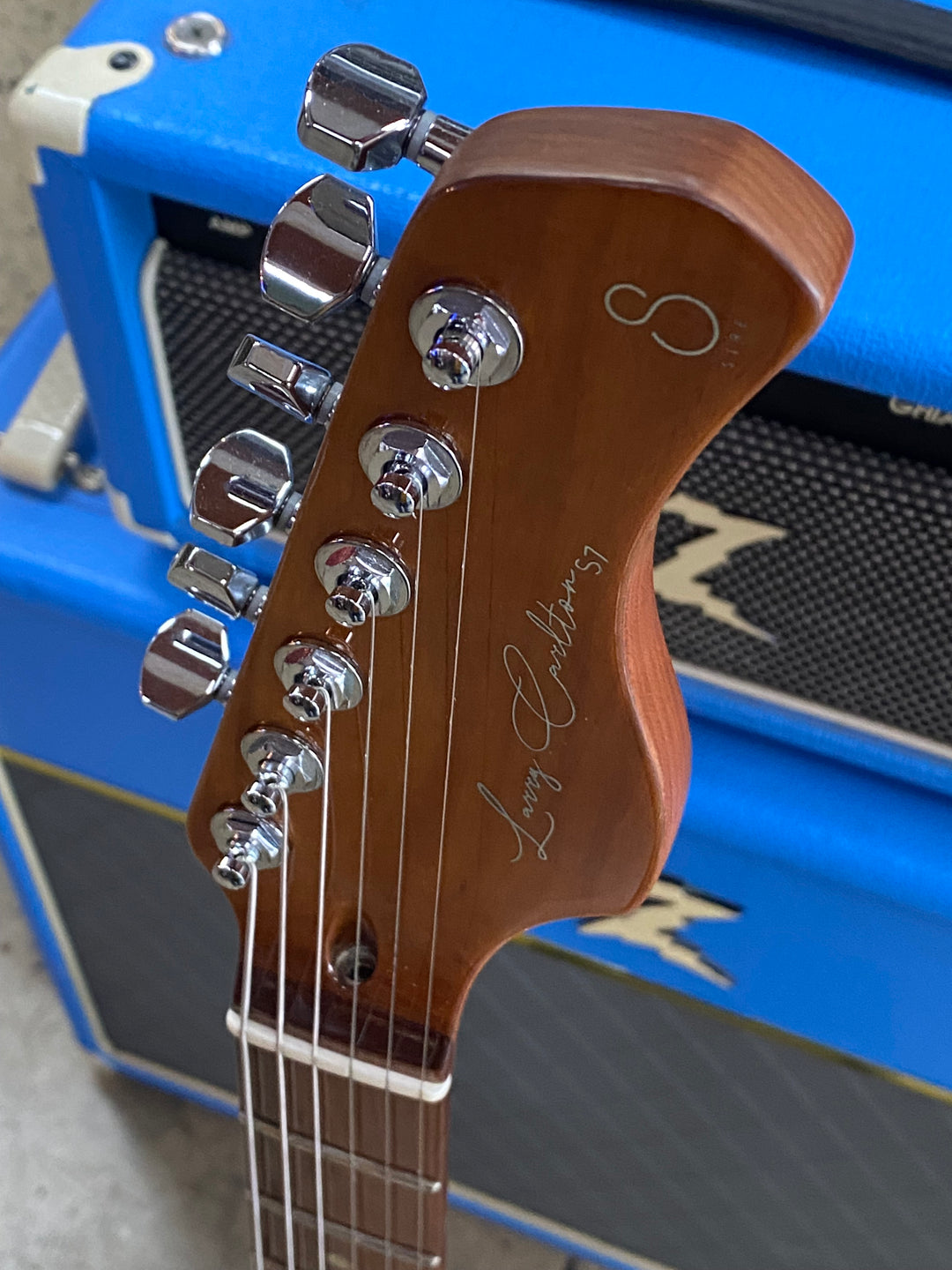 Sire S7 GEN 2 Larry Carlton Signature HSS Roasted Maple Neck Champagne Gold Metallic W/bag ***Pre Loved***