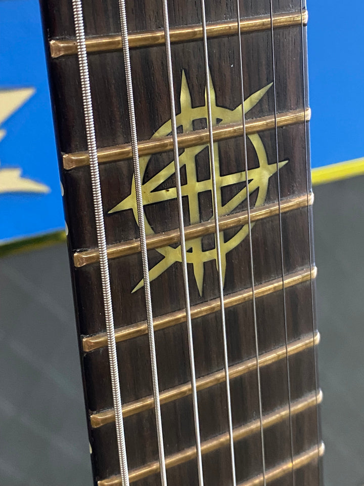 Schecter Synyster Gates Custom-7 TR Headless Oak Green Metallic ***Pre Loved***