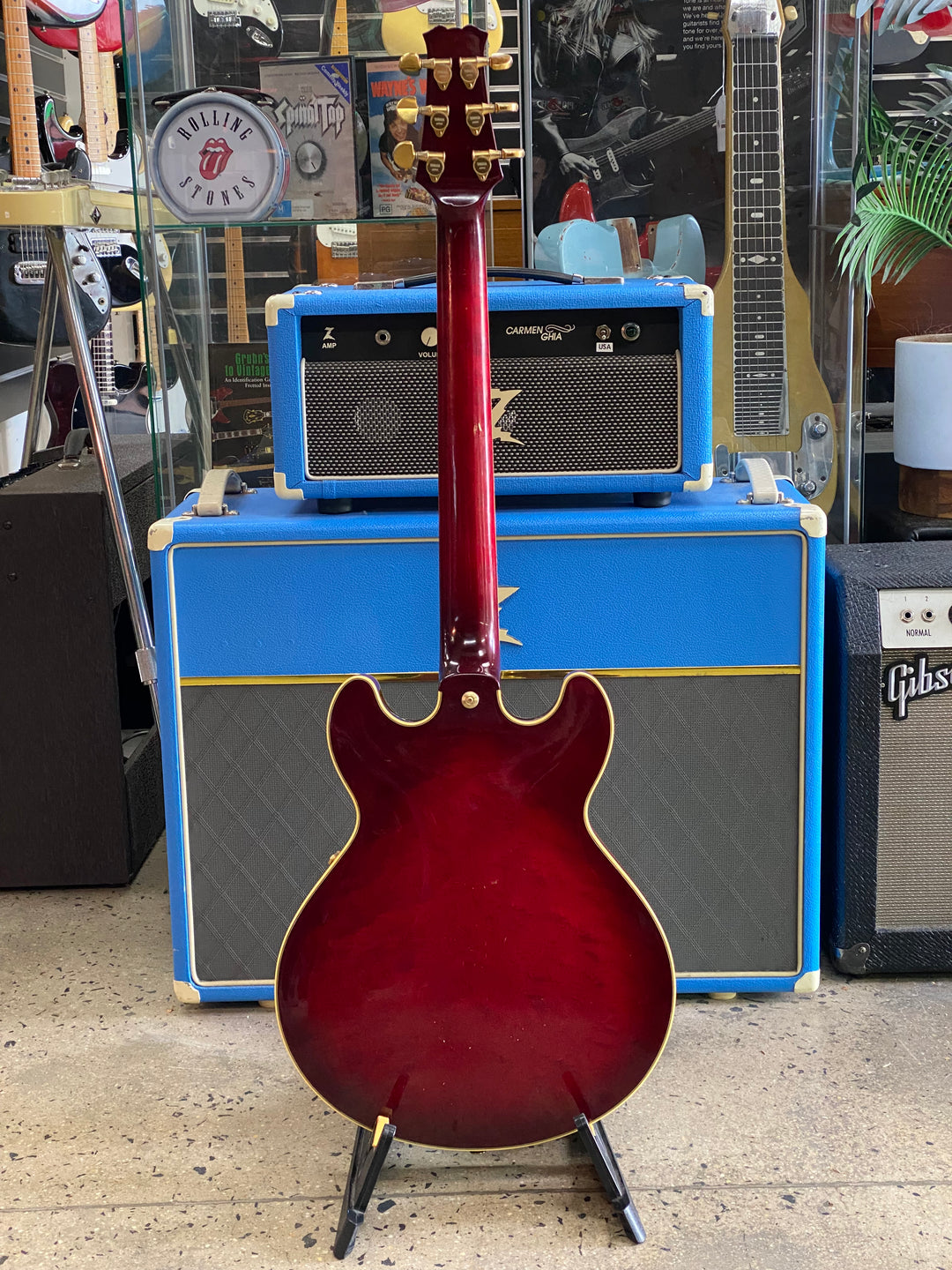 Yamaha 1988 SAS-1 wbag | See Thru Red Sunburst ***pre loved***