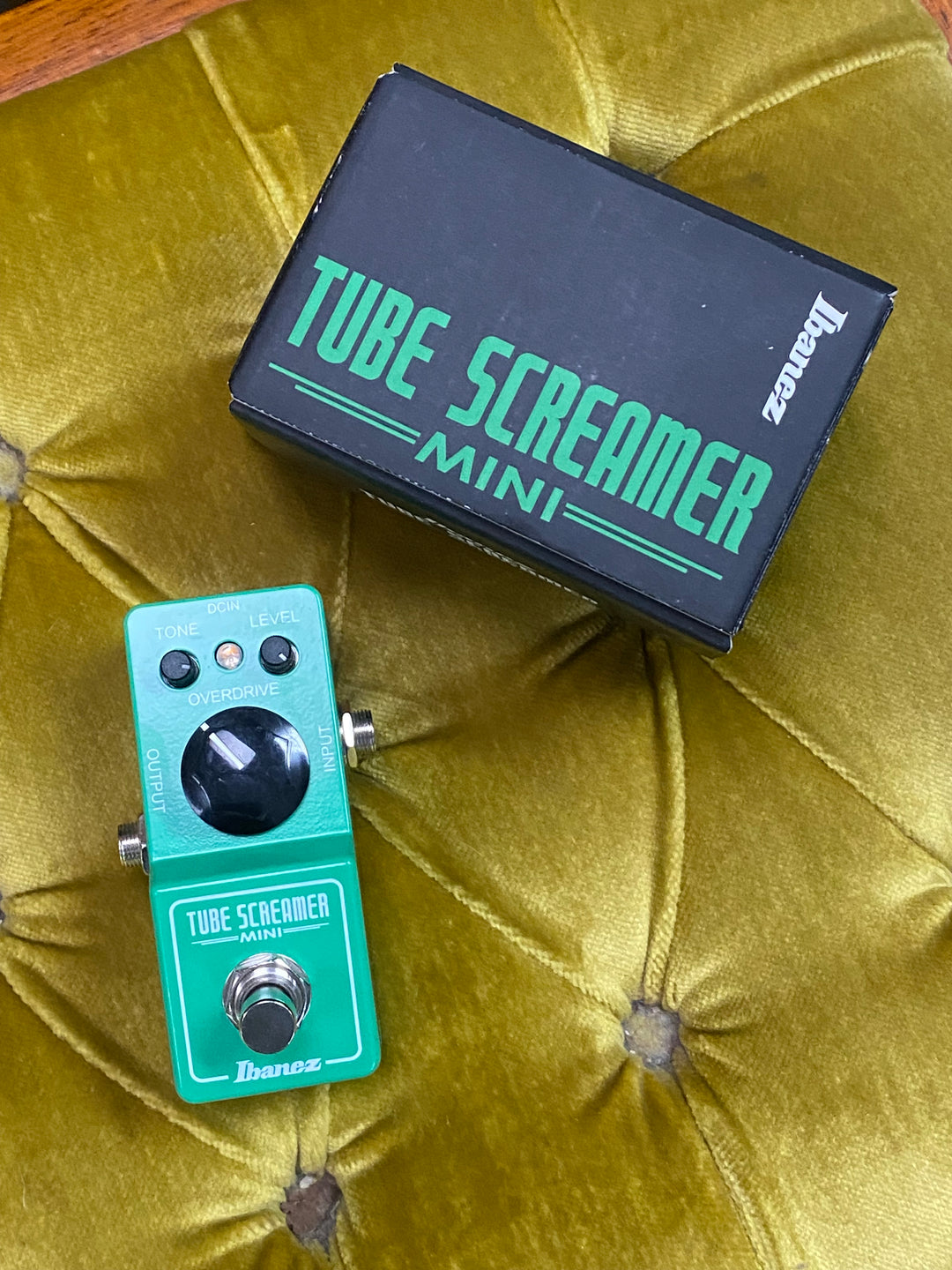 Ibanez TS MINI Tube Screamer Overdrive Pedal Wbox Pre Loved