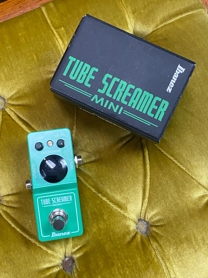 Ibanez TS MINI Tube Screamer Overdrive Pedal Wbox Pre Loved