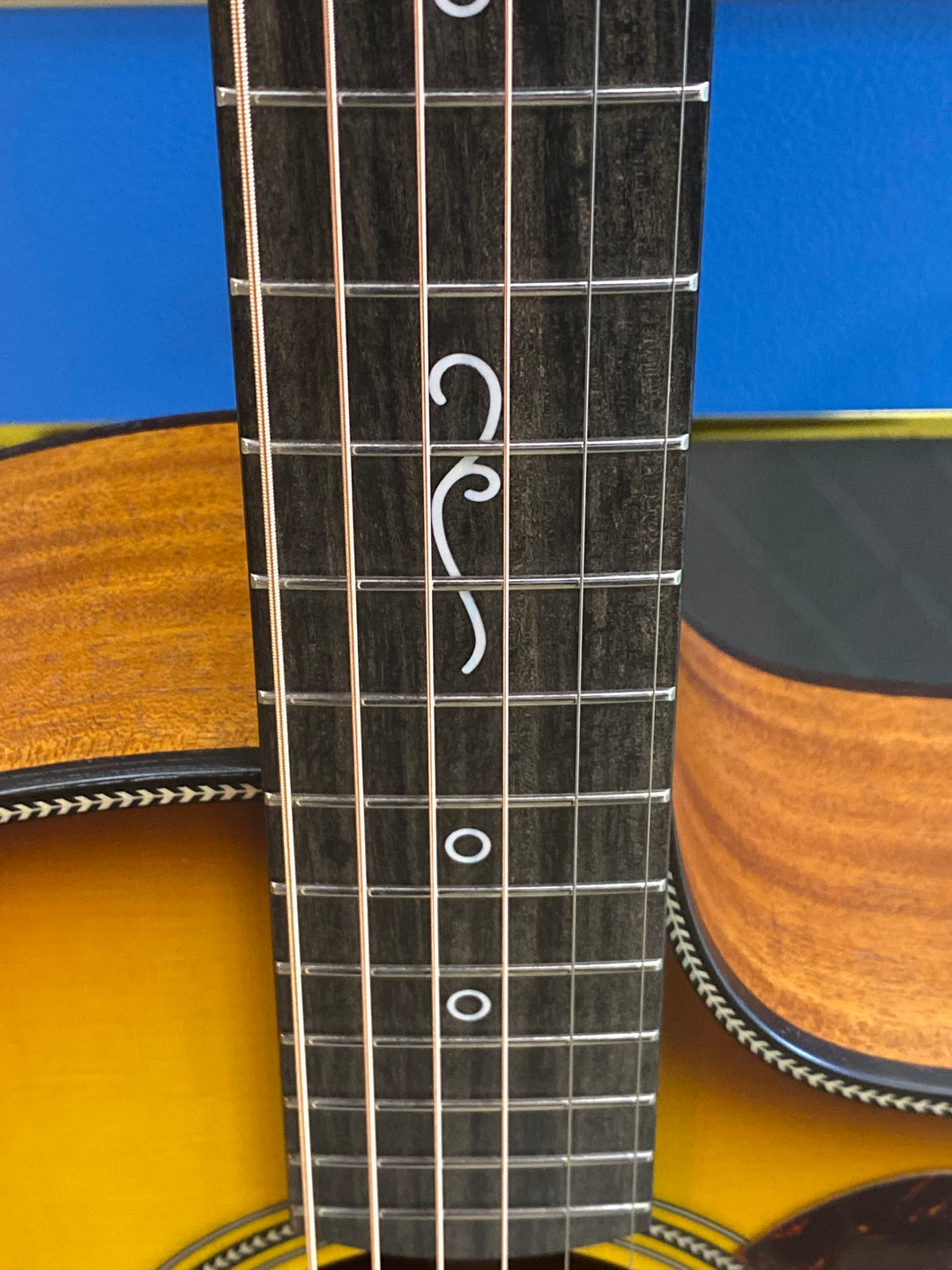 Fenech Guitars True Tone D78 Cutaway Acoustic | Burst