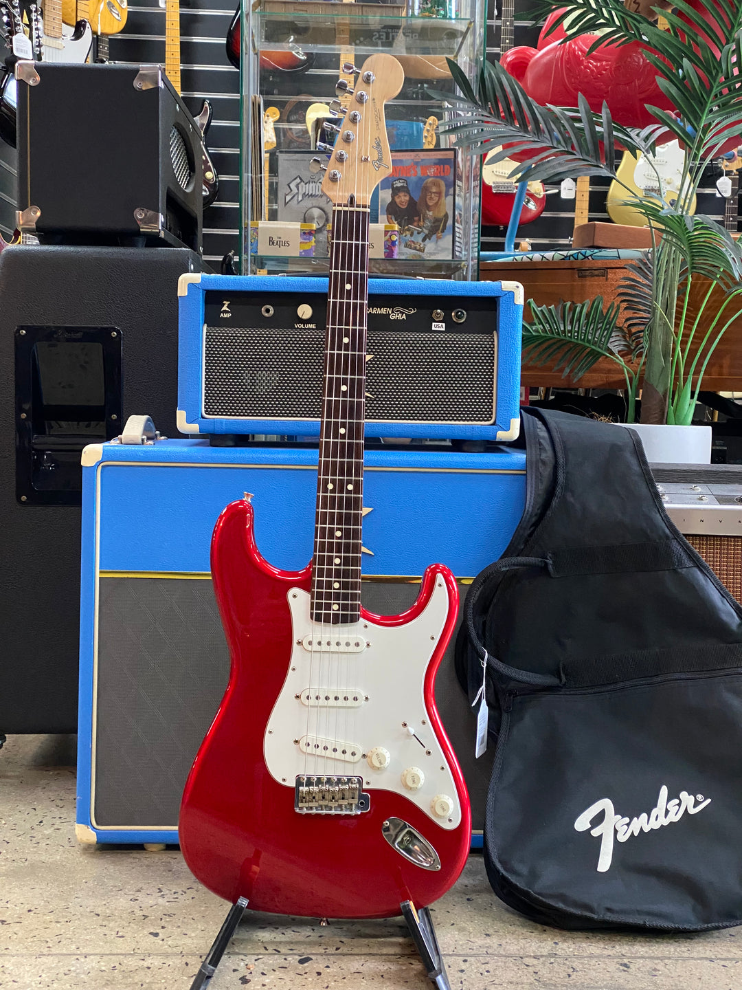 Fender CIJ 2004-05 ST-STD Stratocaster w/bag | Candy Apple Red ***pre loved***