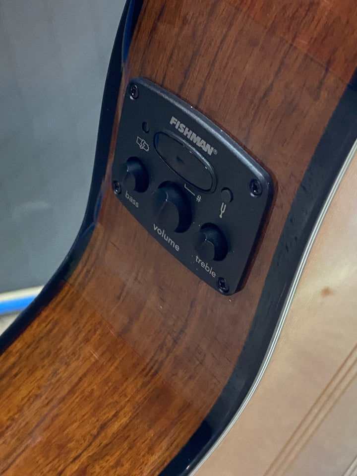 Fender CN-140SCE Nylon Thinline W/case | Natural