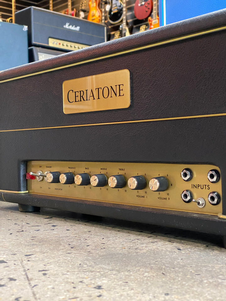 Ceriatone Super Bass Clone 100W/50W Head Modded ***Pre Loved***