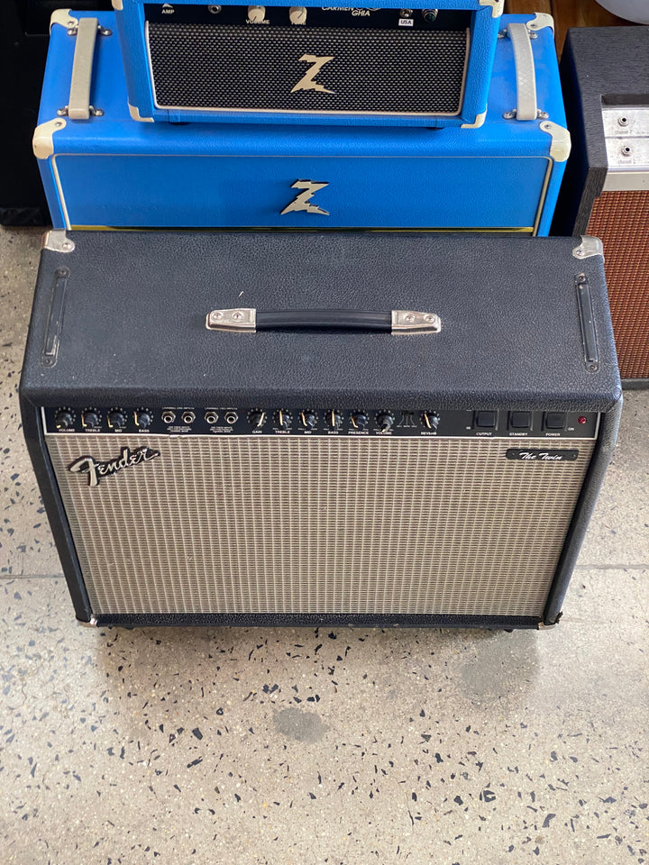 Fender 'The Twin' 2x12 Combo Amp Black Knob Early 90's ***pre loved***