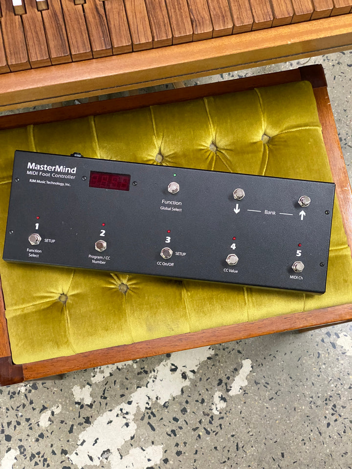 RJM MasterMind MIDI Foot Controller ***pre loved***
