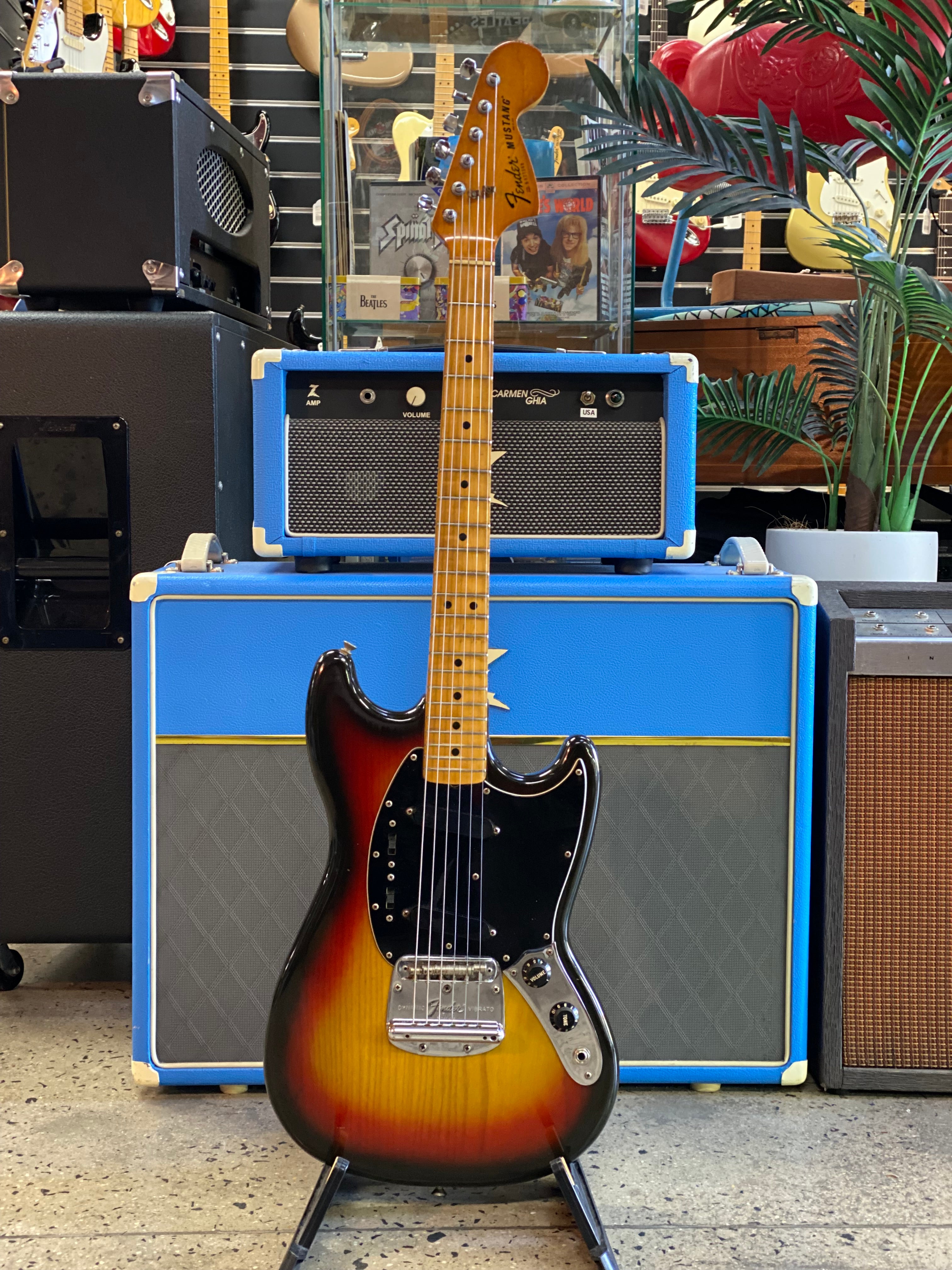 Fender 1978 Mustang w/bag | Sunburst ***pre loved*** – A&B Musical