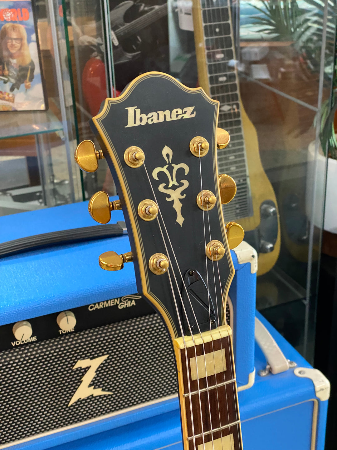 Ibanez 2015 AFJ91 Artcore Expressionist Series | Jet Blue Burst ***pre loved***
