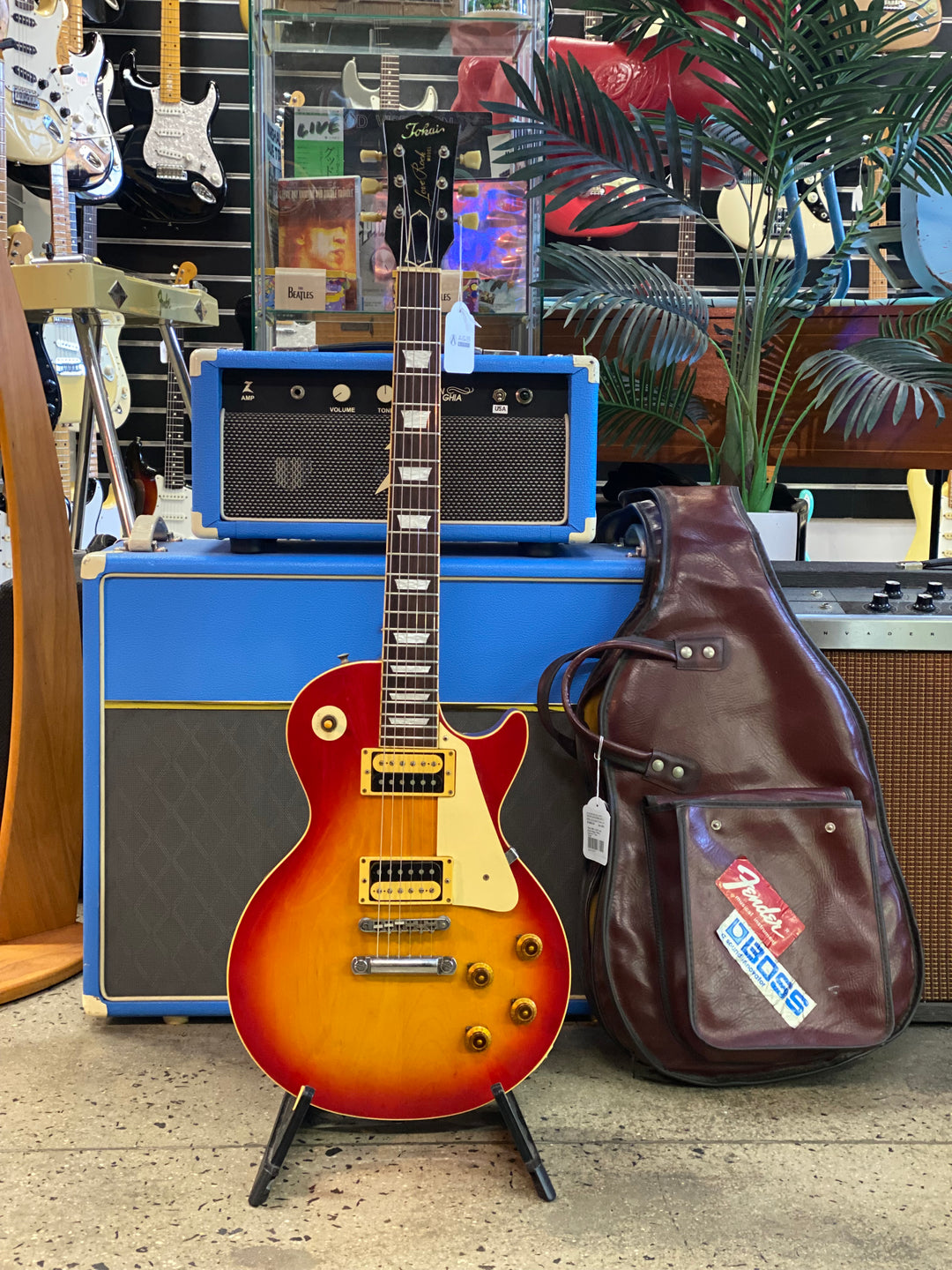 Tokai 1983 LS-60 Love Rock w/bag | Cherry Sunburst ***pre loved***