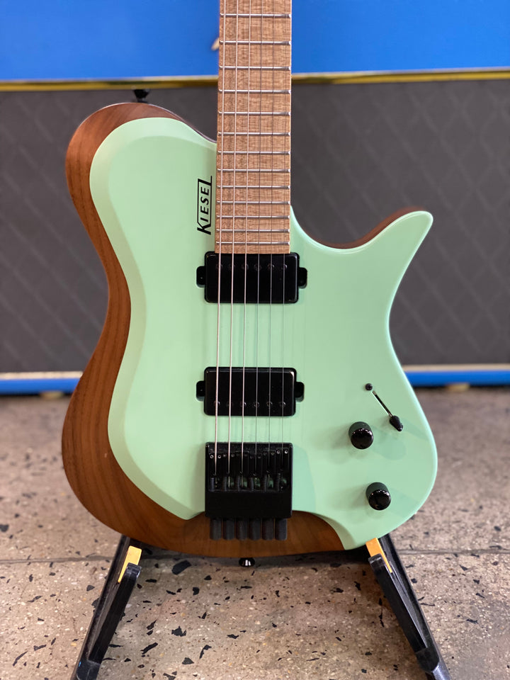 Kiesel Guitars Headless Z2 w/bag | Surf Green ***pre loved***