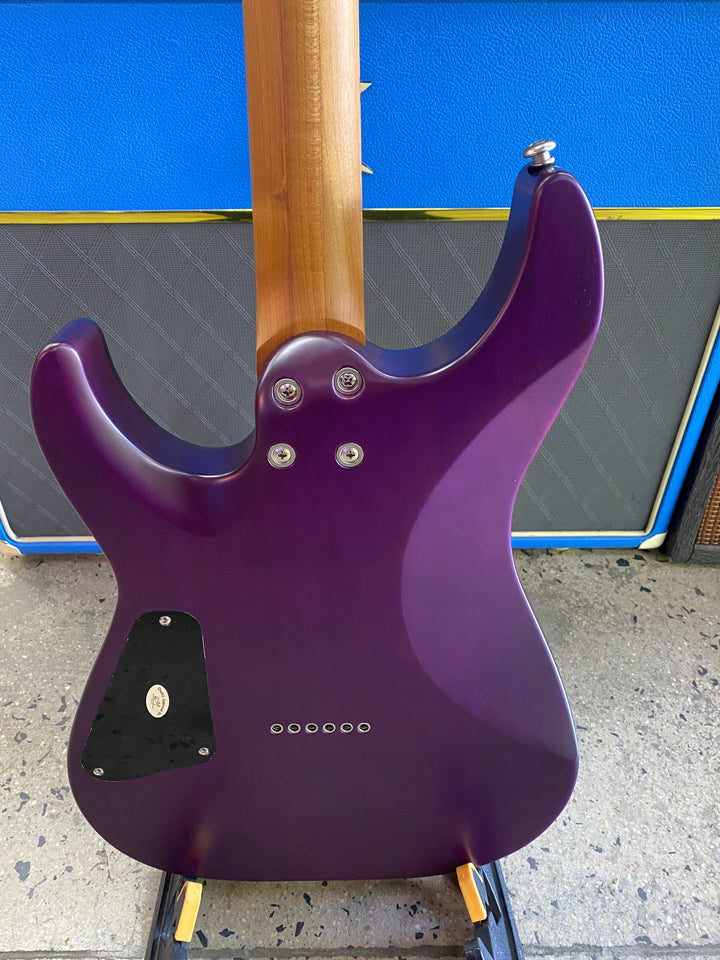 Schecter C-1 Standard Plus Electric Guitar | Purple Burst (TPB)