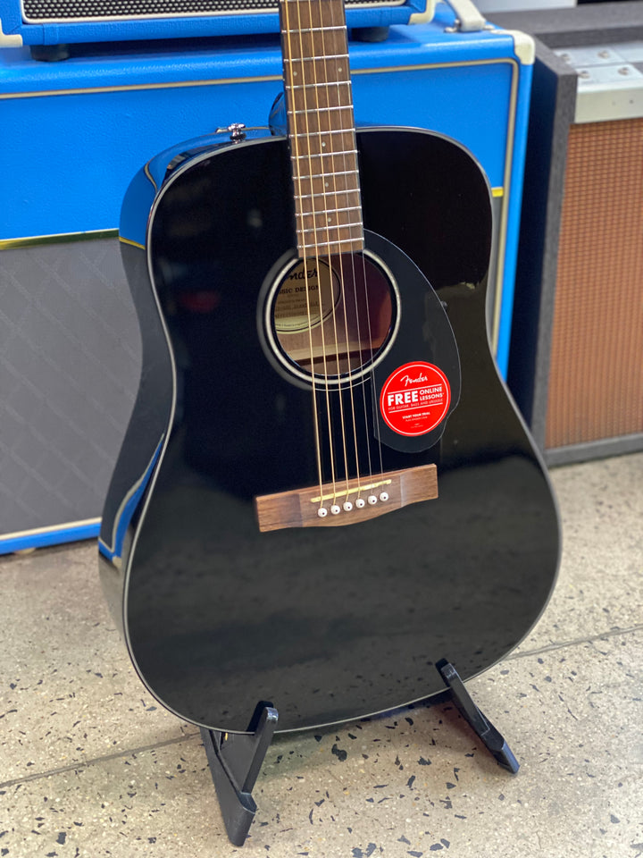 Fender CD-60S Dreadnought Acoustic | Black
