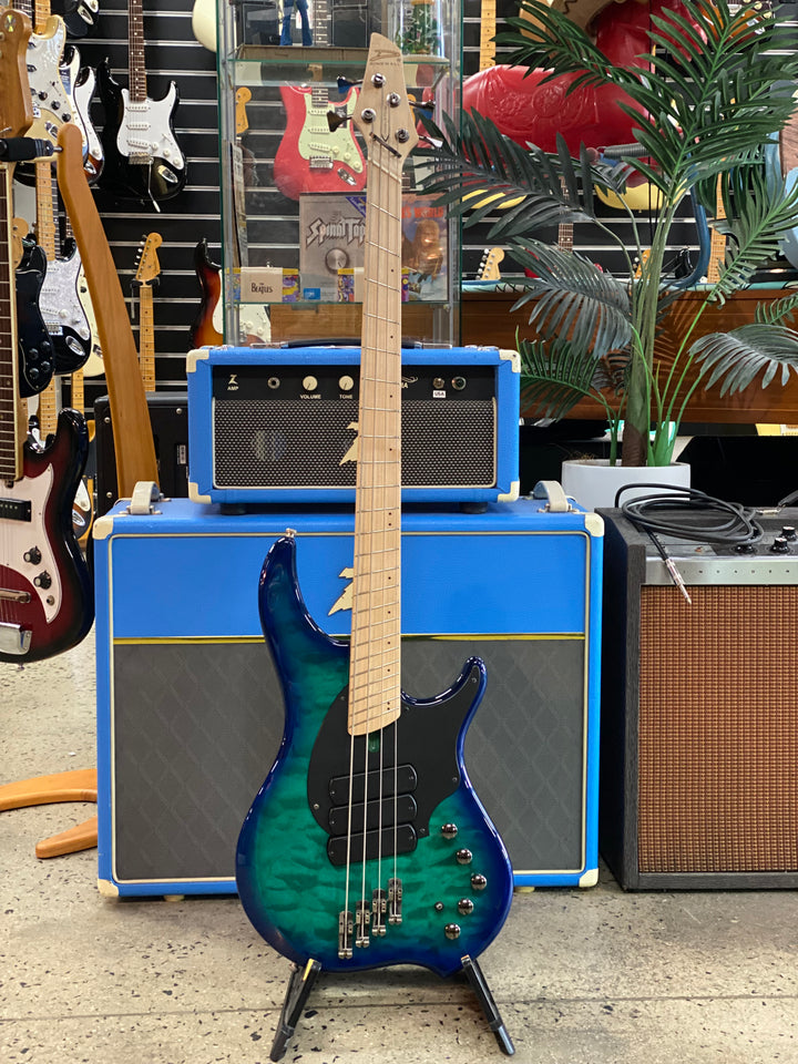 Dingwall Combustion 4 Electric Bass w/case | Whalepool Burst ***pre loved***