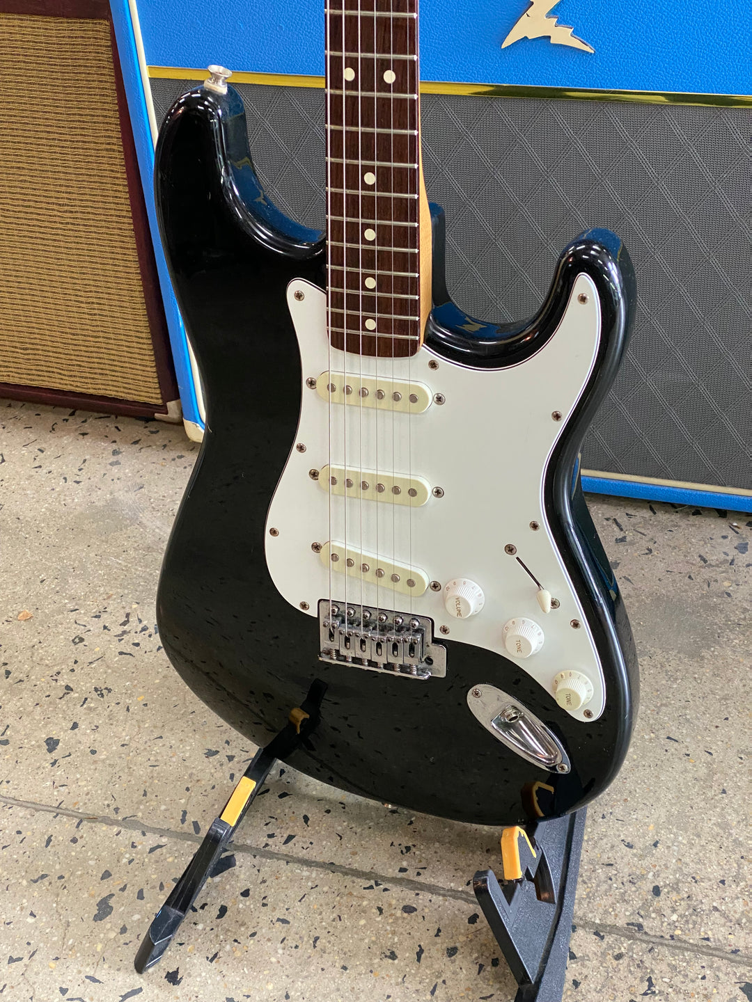 Squier by Fender 1993 MIM Stratocaster | Black ***pre loved***