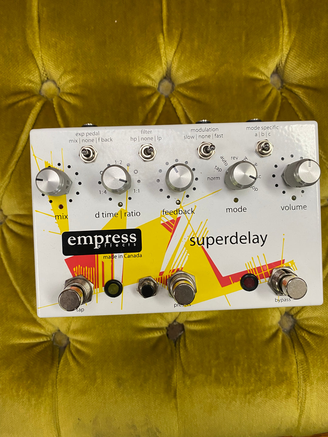 Empress Superdelay Pedal w/box and p/supply ***pre loved***