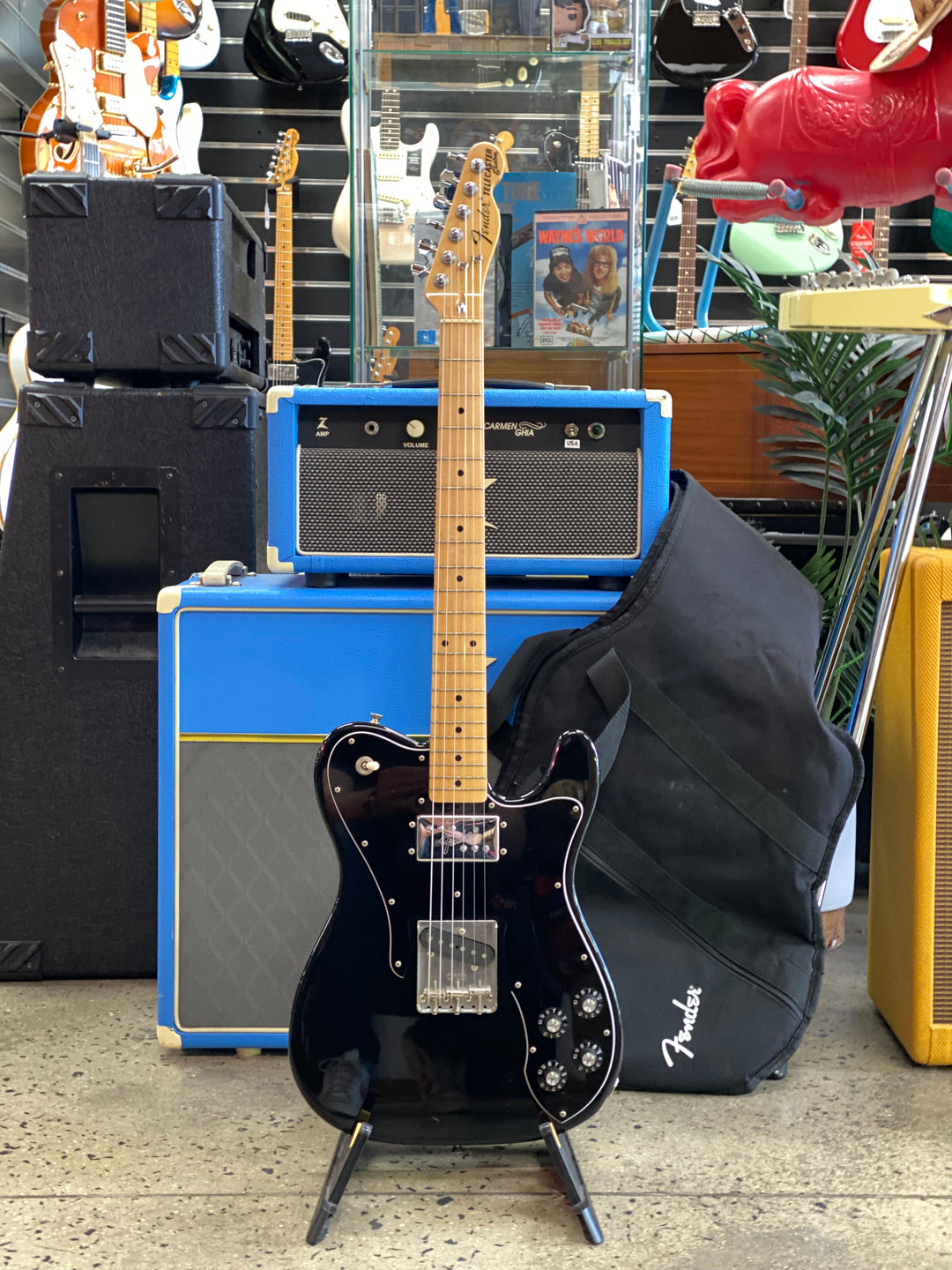 Fender MIJ 2015 Classic 70's Tele Custom w/bag | Black ***pre loved***