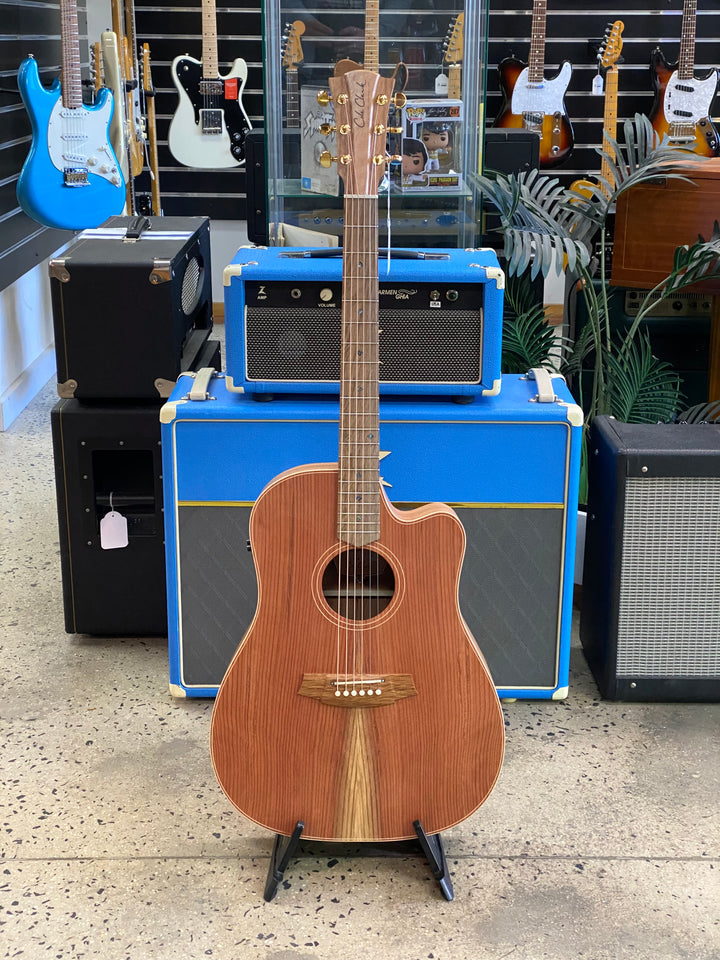 Cole Clark FL2EC Redwood Top with Australian Blackwood Back and Sides